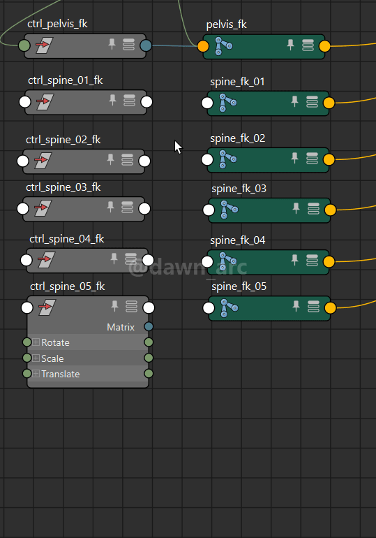 [Maya]Rigging 09 - Spine FK
